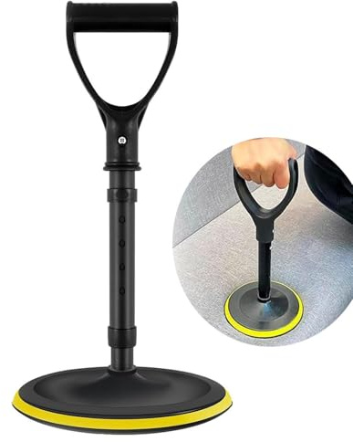 Uppresningshjälp, promenadkäpp med uppresningshjälp, ställstöd justerbar höjd, hjälp när du går upp från golvet, tillbehör för funktionshindrade för vardagen, ståstöd för äldre