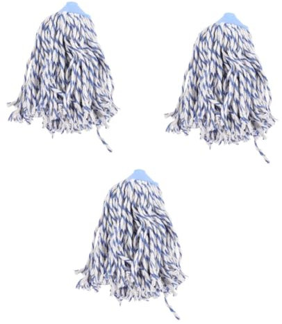 Healeved 3 Piezas Cepillos De Accesorios De Fregona De Limpieza del Hogar Trapeador Mojado Trapeador a Vapor Trapear con Spray Accesorio Trapeador Limpiador Palo De Paraca Paño