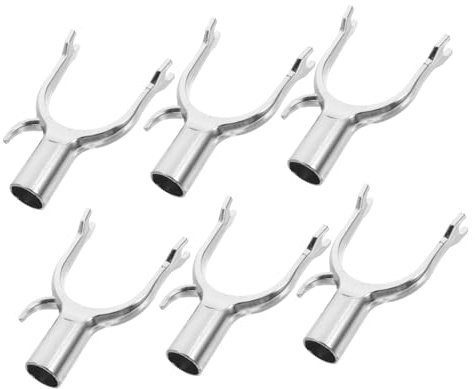 DOITOOL 6 pièces Support Branches de Plantes Alliage Aluminium Outil de Redressement pour Jardinage Extérieur et Intérieur Durable Support pour Arbres et Vignes