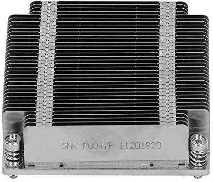 BAFOVY SNK-P0047P Dissipatore di Calore CPU Passivo 1U, Parti di Raffreddamento in Metallo, Compatibile con LGA2011 per Server X9