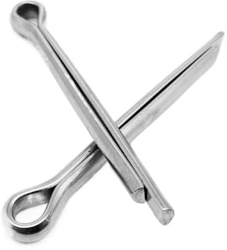 304 Edelstahl U-Clip-Form Federstift, 304 Edelstahl U-förmige Splinte M2,5 M3,2 10-60 mm 150 Stück for Auto(3mm (25pcs),12mm)
