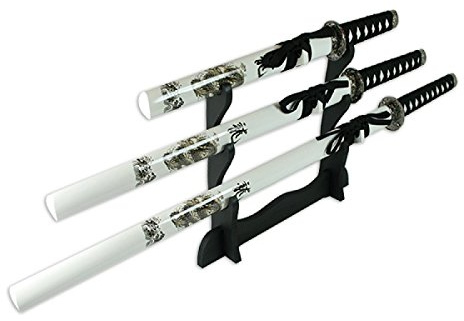 3er Set Samurai Schwerter Draco