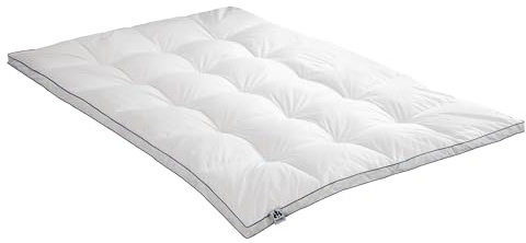 Irisette Kassettendecke Luna Daunen/Feder 4 cm Außenstege - Wärmestufe 4 Größe 135x200 cm