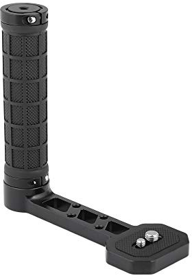 CAMVATE Seitlicher Handgriff (gummiert) L-Typ für DJI Ronin-S/SC & Zhiyun Crane 2 / V2 Stabilisator Gimbals - 2450 | Seitlicher Handgriff (gummiert)