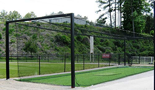 LFS Batting Cage Net #42 Twine – Heavy Duty HDPE Baseball & Softball Netting for Outdoor Training | UV Treated, Weather Resistant | 12x14x70 ft | Net Only – No Frame Included