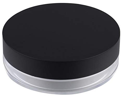 Lurrose Kosmetische Behälter Leere Puderbehälter Mit Sichtdeckel Und Puderquaste 5X5X0.87 Zoll Nachfüllbar Für Loses Make-up Und Cremes Tragbar Für Reise Und Alltag