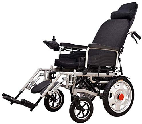 Faltbarer Elektrischer Rollstuhl, Leichter Rollstuhl-Elektrorollstuhl, Älteres Behindertes Auto Älterer Intelligenter Automatischer Tragbarer Roller Multifunktions.