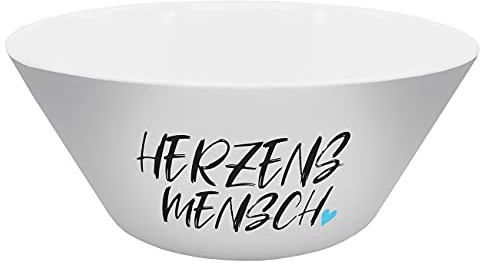 Müslischale Herzensmensch Brush 400ml