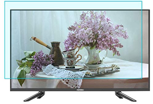 BDSHL Blue Light Blocking Screen Protector Prevent Myopia Anti-Scratch, Anti-Fingerprint, Anti-Greasy for All Brand TV Size (Color : Matte Version, Size : 65 inch 1429x804mm)