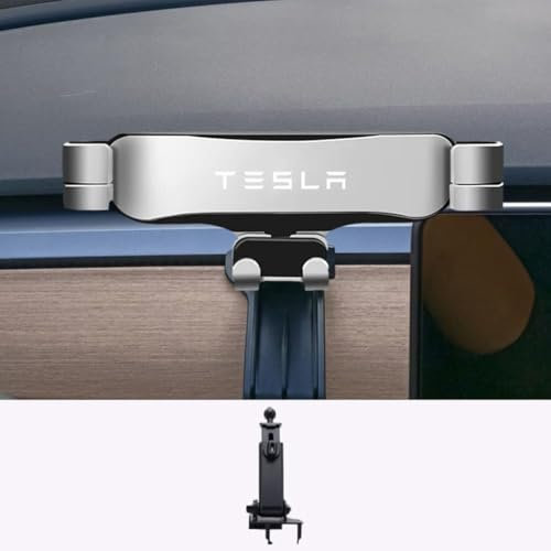 UJNVDXZE Handyhalterung Auto für Tesla Model x P100d AWD/Plaid AWD,360° Drehbar einstellbar Rutschfestes Luftauslass Handyhalter Innenraum Zubehör,B