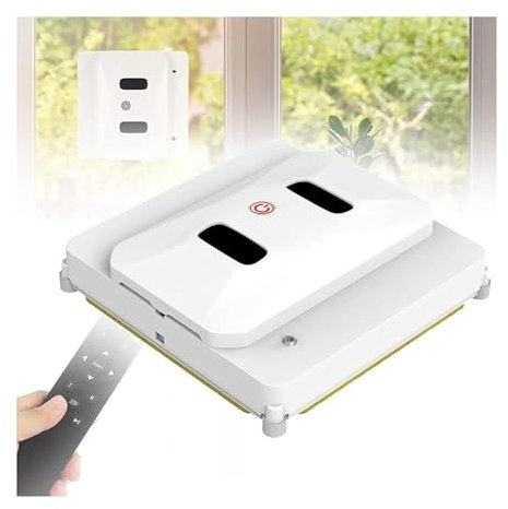 2022 New Robot Window Cleaner Cordless Window Cleaner Machine Automatic Glass Vacuum Cleaner Window Smart Cleaner Kit Intelligent Automatic Cleaner Robot for Outdoor/Indoor Windows