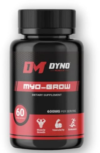 DynoMuscle - Powerful Legal Bodybuilding Supplement - Advanced Performance and Recovery Agent - 60 Capsules