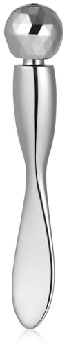 CLISPEED Silver Zinc Alloy Eye Massage Tool Skin Care Device Portable Wrinkle Remover Stick Eye for Beauty