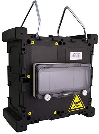 Distributore di corrente con manico e valvola Minibox sospeso 215 x 215 x 120 TpE 0937