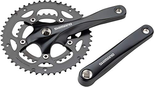 SHIMANO Claris FC-RS200 Kurbelgarnitur, 170 mm, 8-Gang, 50/34t, 110 BCD | Fahrrad-Kurbelgarnituren und Zubehör