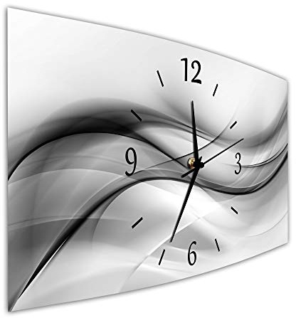 Bilder-Manufaktur BM Funk Quarz Quarzwanduhr Wanduhr Funkwanduhr Funkwanduhren Funkuhr Funkuhren kein Ticken lautlos geräuschlos leise ohne Tickgeräusche groß XXL MF7.-9545-1-funk