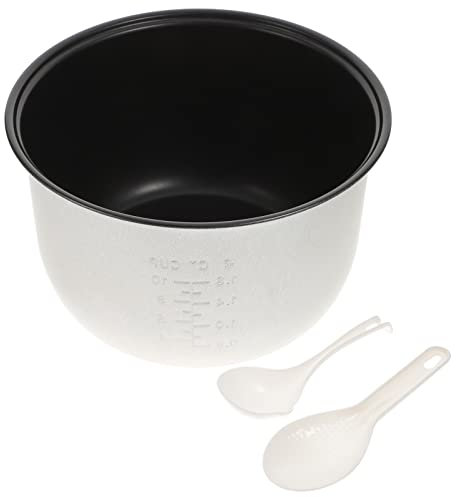 DOITOOL Remplacement du Pot Intérieur Cuiseur À Riz Antiadhésif Marmite Intérieure Autocuiseur Pot Intérieur Doublure Conteneur Accessoires pour Cuiseur À Riz 5L