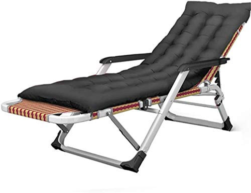 Leichte Sonnenliege, klappbar, Strandstuhl, Gartenliege, Büro, Esszimmer, Bett, Balkon, Liegestuhl, Strand, Camping, Sonnenliege, Sofa, tragbarer Stuhl, Stuhllast 200 kg (Farbe: B) (Farbe: E) Present