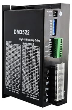 PULME Schrittmotortreiber DM3522-Treiber VDC-Schrittmotorservo Closed-Loop for NEMA34-Hybridservomotor for Fräsmaschine (Size : DM3522 X5PCS)