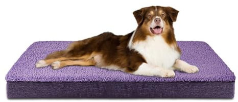 LINGXIYA Anti-Rutsch Hundematratze, Beruhigendes Hundesofa, Warmes Weiches Hundebett, Hundekissen mit Wasserdichtem Abnehmbarem Bezug, Hundebetten für Kleine, Mittelgroße Hunde Katzen, XL-120 * 75CM