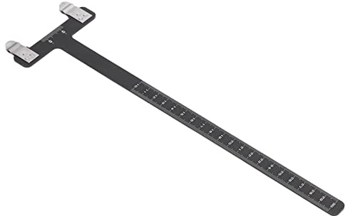 Yosoo Health Gear Bogenschießen-Bogen-Quadrat-T-förmiges Messwerkzeug mit Nockpunkt-Zange und Bogensehnen-Drehset für Recurve- und Compound-Bogen-Zubehör