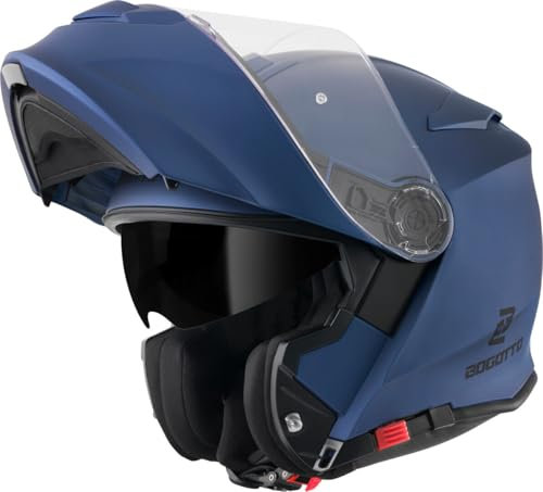 Bogotto H271 Klapphelm, blau matt, M