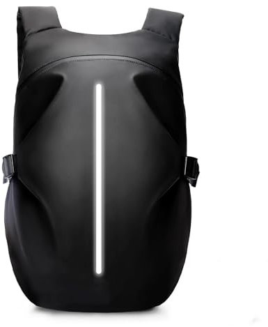 Leder & Satteltaschen Multifunktionaler Motorrad-Rucksack Wasserdichter Outdoor-Sport-Reitrucksack Reise-Laptop-Tasche Motorrad-Helmtasche Moto Rider Motorradgepäck(L)