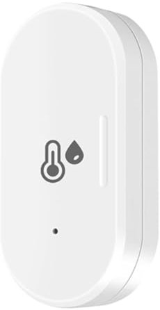Booso 2pcs Tuya ZigBee Capteur de Température et D'Humidité Intelligent en Extérieur Hygromètre Thermomètre Mini Température Humi