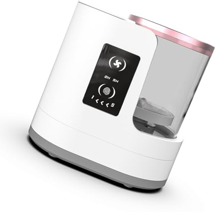 Dispositivo di pulizia dei pennelli da trucco con innovativa tecnologia di rotazione per un lavaggio rapido e accurato dei pennelli cosmetici in modo efficiente e veloce, bianco, Bellezza di massa