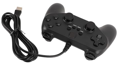 Vvikizy Wired USB Gaming Controller Joystick with Dual Vibration for PC 7 8 10 11 for Steam High Performance Gaming