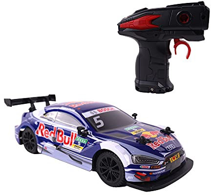 Turbo Challenge – Audi Red Bull Racing – RC Prestige – 096124 – Coche teledirigido – Amarillo – 1/24 – Pilas no Incluidas – Plástico – A Partir de 6 años