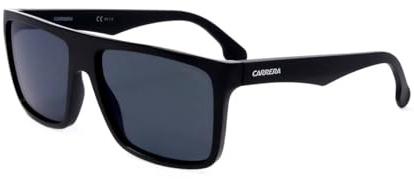 Carrera 5039/s 807/Q3 BLACK Sunglasses Men Propionate, Standard, 58