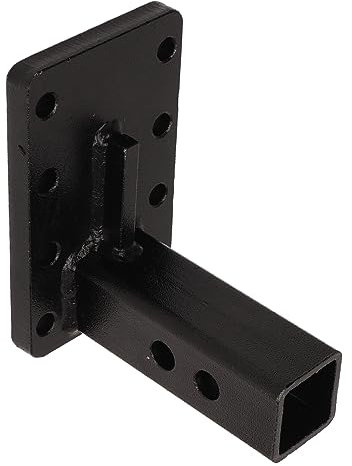 2 Inch Tow Hitch Receiver, Adjustable Pintle Mount 4410lbs High Strength Alloy Steel 3 Position 6.5 Inches Drop Hitch Receiver for Trailer Tractor