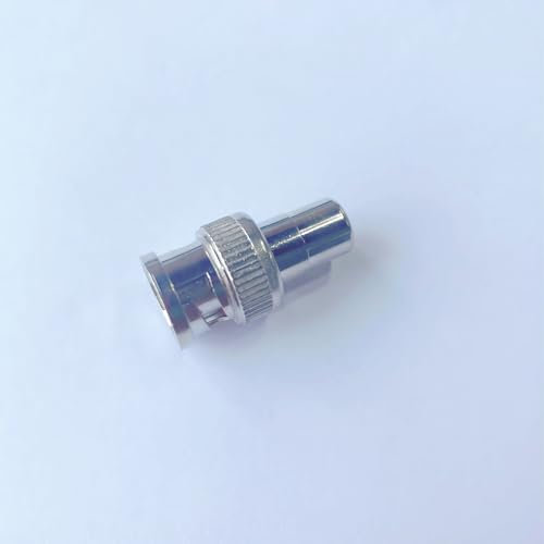 ZoswodZSX L'adaptateur BNC mâle vers RCA femelle est adapté pour les caméras de surveillance CCTV