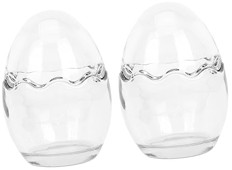 COLLBATH Coppette Per Budino e Torta in Vetro Resistente Al Calore 100 Ml, Tazze Da Forno Per Dessert e Mousse, Set Da 2 Per Feste, Ristoranti e Uso Domestico