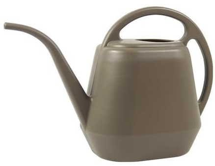 Annaffiatoio da 4 litri, con comoda maniglia, piccolo giardino, beccuccio lungo per interni ed esterni, per piante da interno ed esterno