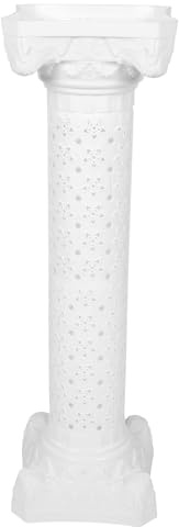 MAGICLULU Soporte de Flores Columna Romana Hueca de Plástico para Decoración de Bodas y Paisajes de Fiesta, Pilar Decorativo Multiusos para Centros de Mesa y Eventos, Estilo Aleatorio