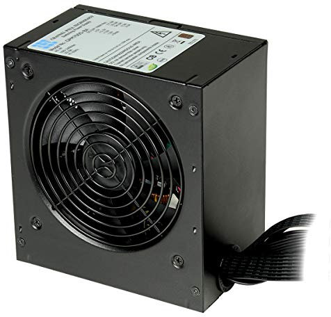 JUSTOP Fortitude 80 Plus 700W Power Supply Unit, ATX PSU, 120MM Quiet Fan, Active PFC Protection, 7x SATA, 4x 6+2 Pin PCI-E, ATX 12V 4+4-Pin, Solid Caps, Long Flat Cables (700W)
