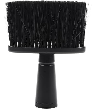 Balais à Cou Coiffeur Brosse pour Cou Coupe de Cheveux Coiffure Brosses en Nylon Brosse Plumeau Outil de Nettoyage pour Salon de Coiffure Barbier Accessoires Professionnel Noir