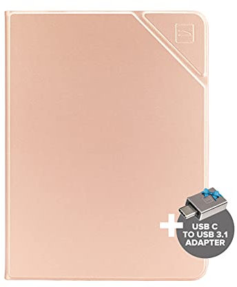 Tucano - Metal Schutzhülle Cover kompatibel mit iPad Air 10.9, Halterung für Apple Pencil