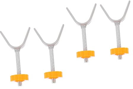 Mipcase 4stücke Förmige Bolzenverbindungen Für -schutzgitter Einfach Zu Montieren Und Vielseitig Einsetzbar Für Treppen Und Zäune