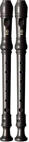 YAMAHA Recorder - Soprano, Baroque fingering, Brown (Pack of 2)