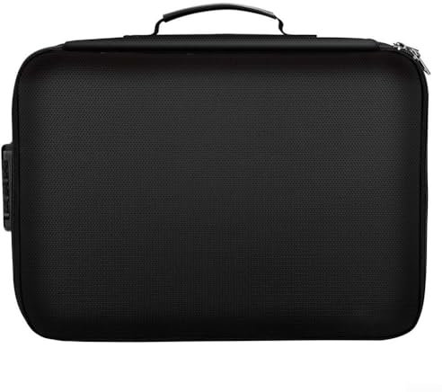 SPORTARC 1x Fireproof Storage Box Secure Fireproof Storage Box with Lock Protect Your Confidential Files
