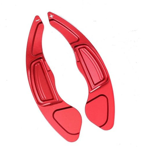 STRIVING BIRD Für Honda Civic 2009-2012 Fit CR-V 2009-2013 Stadt 2008 Auto Lenkrad Schaltwippe Abdeckung Shift Verlängerung Stange Lenkräder & Lenkradnaben(Color:Red)