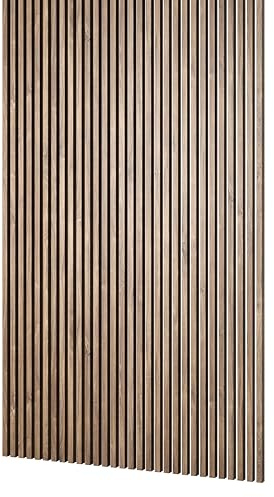 MEBANO. Lot De 12 Panneaux Muraux MDF Bois 240 x 3 cm Chêne Stirling – Lamelles Décoratives Décoration Murale Salon Chambre Plafond