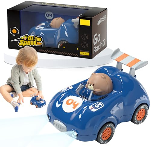 TZQFROCE Auto Spielzeug ab 1 Jahr mit Licht Rückziehautos für Jungen und Mädchen Cartoon Spielzeug Auto Partygeschenke für Kinder