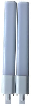 JCKJWL Barra de luz LED con base G23 GX23, 8 W, corriente constante, horizontal, 3000-6000 K Iluminación de áreas grandes(Cool White 6000K,8W G23)