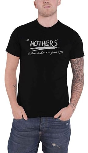 Frank Zappa Zapts06mb04 T-Shirt, Nero, XL Unisex-Adulto