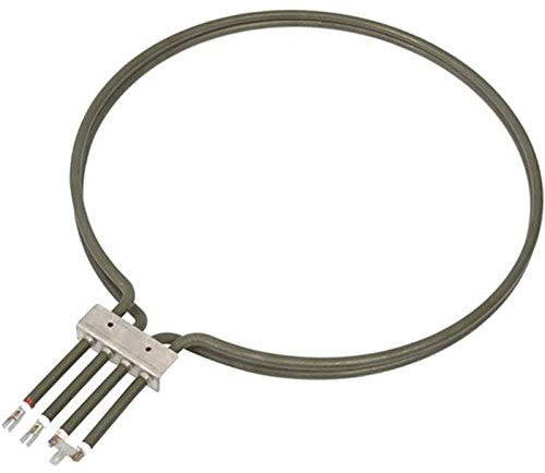 SPARES2GO Heating Element 2-Turn compatible with White Knight Tumble Dryer (2500w)