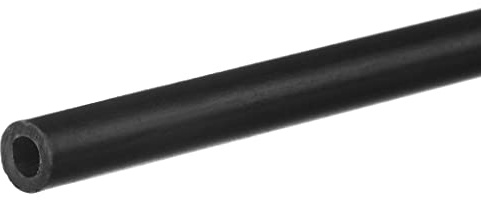 USA Sealing ZUSA-HT-2681 D.O.T. Nylon Tubing, Black, 0.170 ID, 1/4 OD, 25' Length